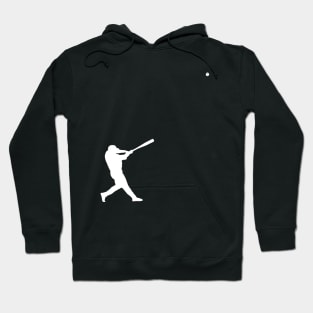 Long Ball Minimalist Batter Ball Baseball Home Run Hoodie